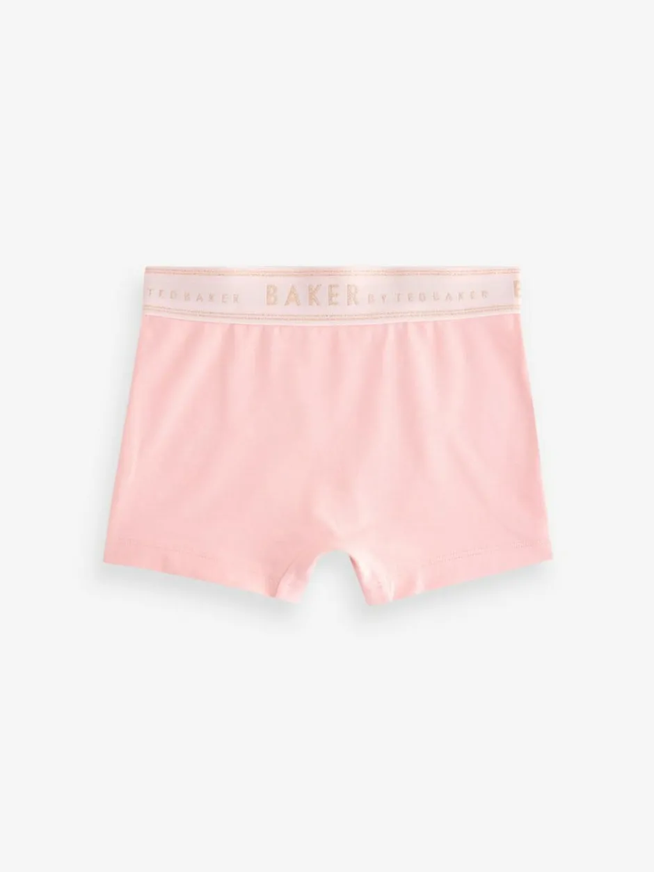 Baker by Ted Baker Boxer 5 Pack Pink Hot