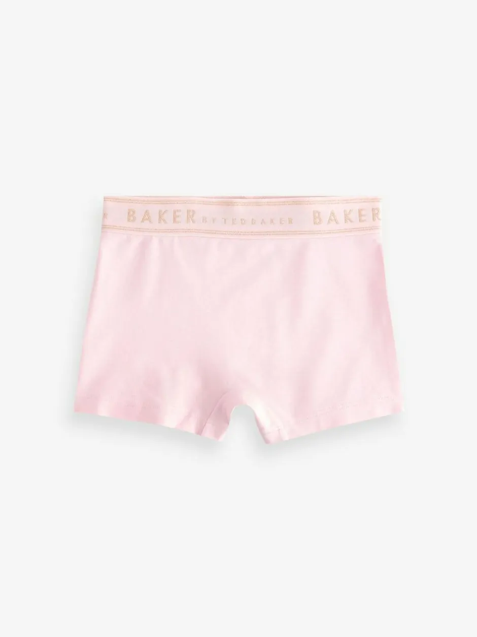 Baker by Ted Baker Boxer 5 Pack Pink Hot