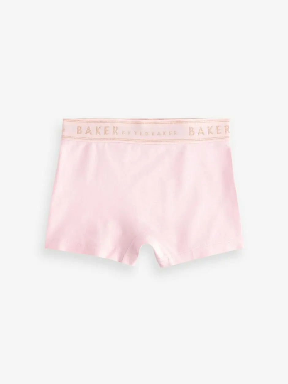 Baker by Ted Baker Boxer 5 Pack Pink Hot