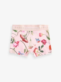 Baker by Ted Baker Boxer 5 Pack Pink Hot