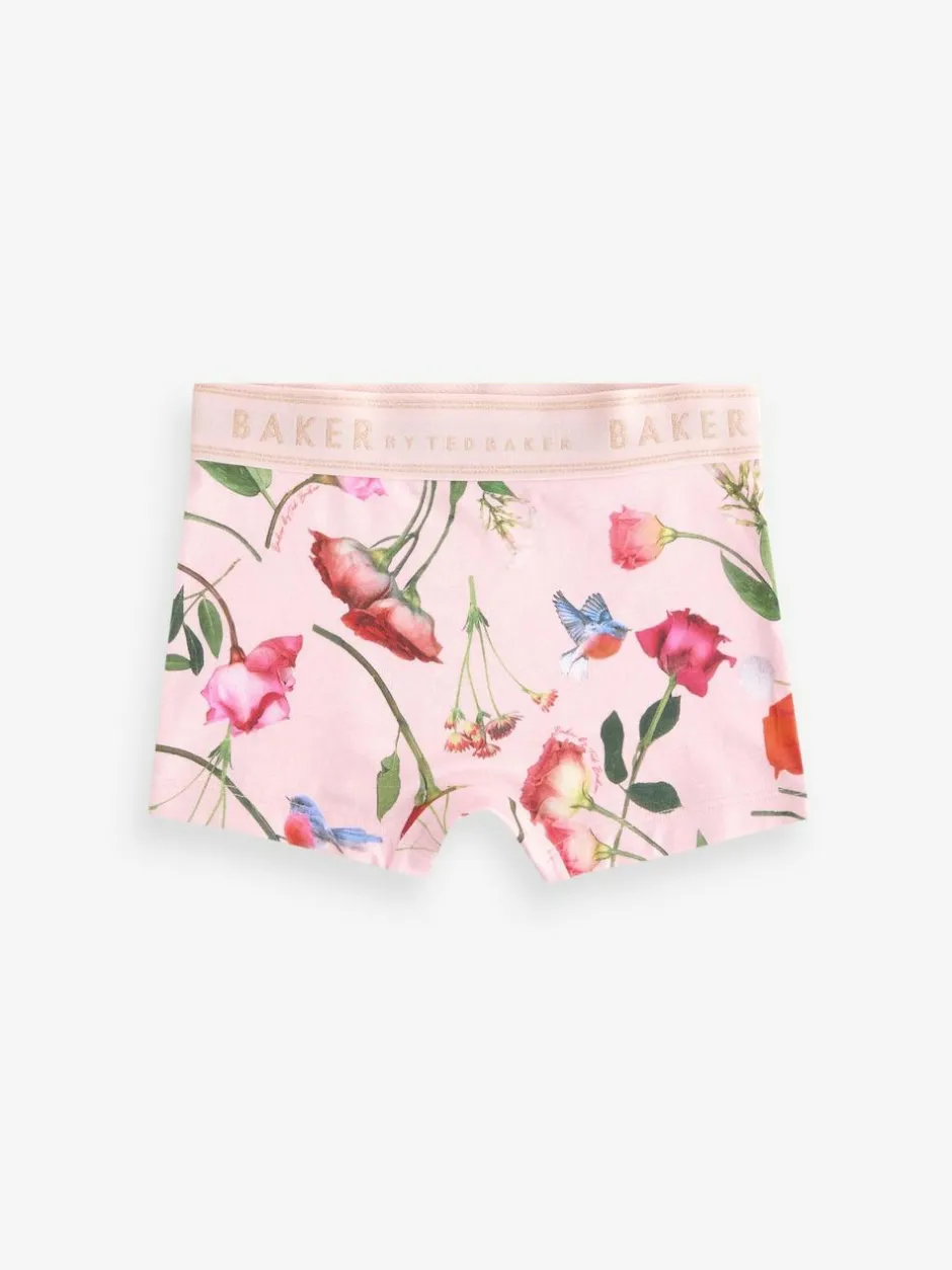 Baker by Ted Baker Boxer 5 Pack Pink Hot