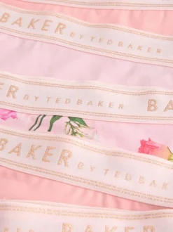 Baker by Ted Baker Boxer 5 Pack Pink Hot