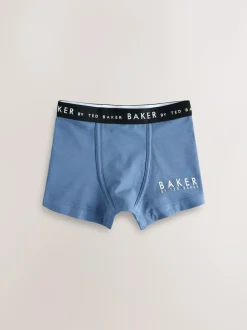 Baker by Ted Baker Boys Boxers 5 Pack Red Discount