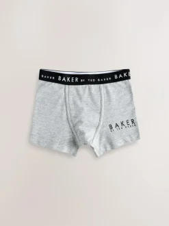 Baker by Ted Baker Boys Boxers 5 Pack Red Discount