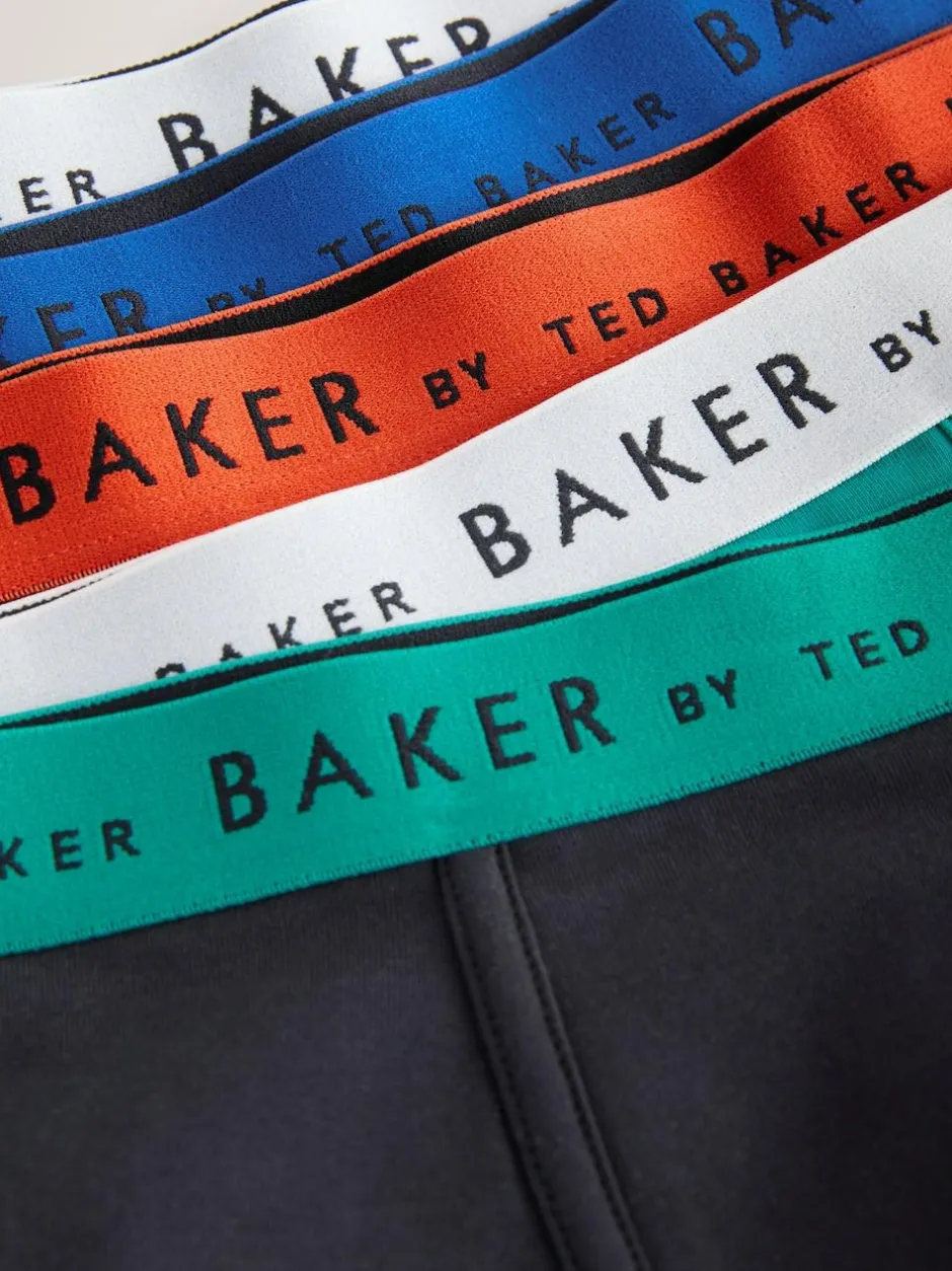 Baker by Ted Baker Boys Boxers 5 Pack Multi Hot