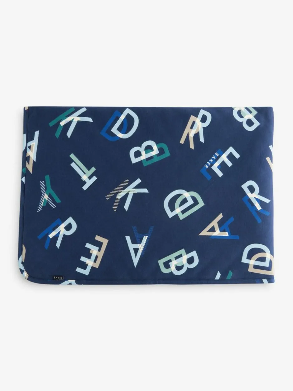 Baker by Ted Baker Boys Blanket Navy Blue Outlet