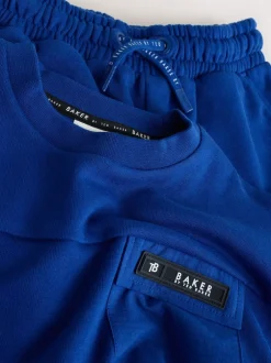 Baker by Ted Baker Cobalt Blue Oversized Sweatshirt and Joggers Set