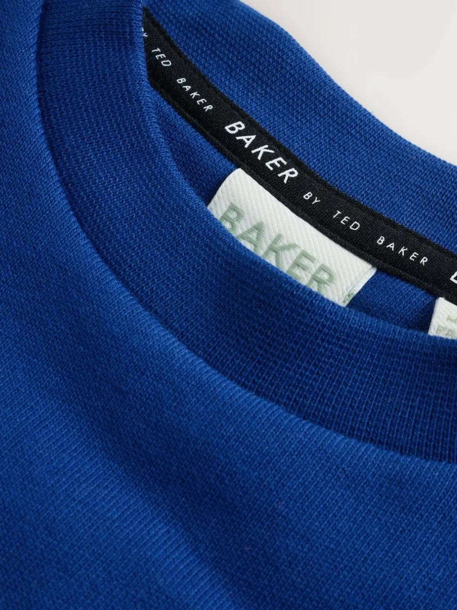 Baker by Ted Baker Cobalt Blue Oversized Sweatshirt and Joggers Set