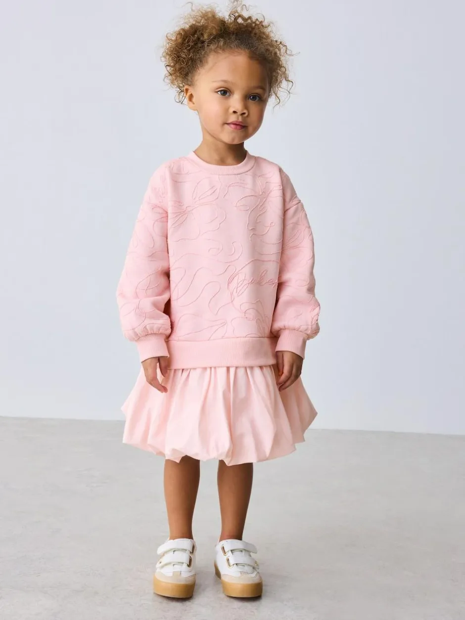 Baker by Ted Baker Corded Bubble Hem Mockable Dress Best