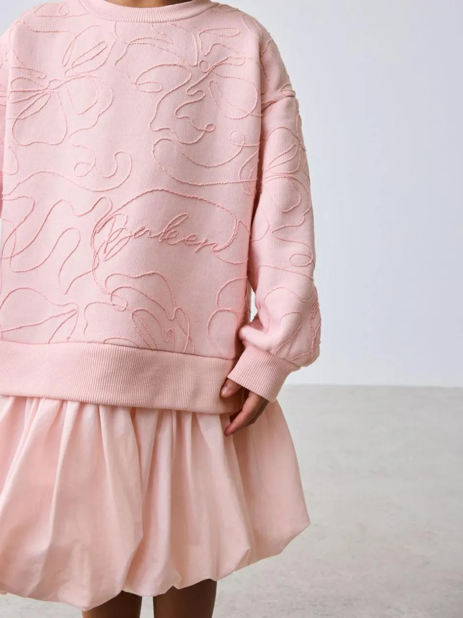 Baker by Ted Baker Corded Bubble Hem Mockable Dress Best