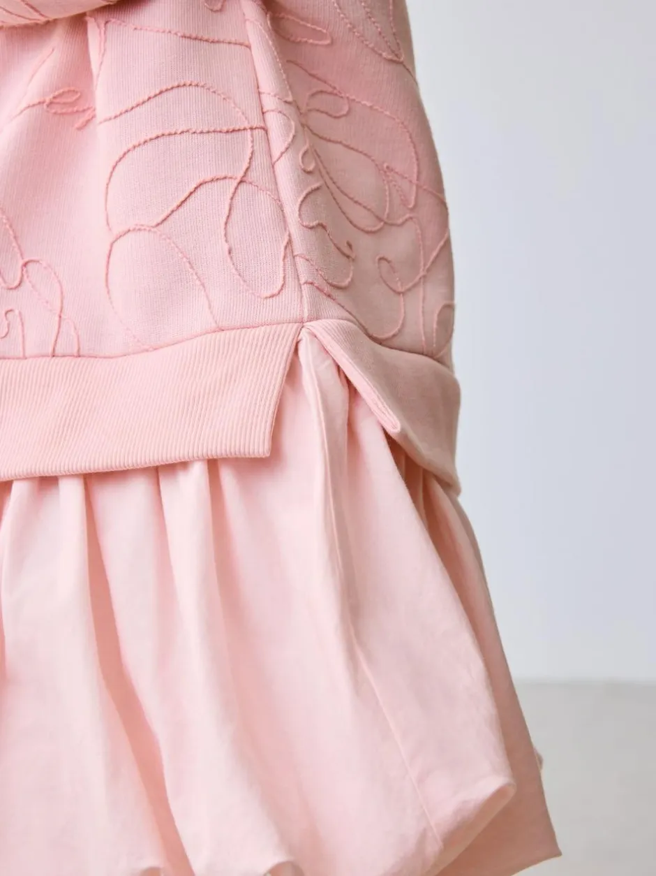 Baker by Ted Baker Corded Bubble Hem Mockable Dress Best