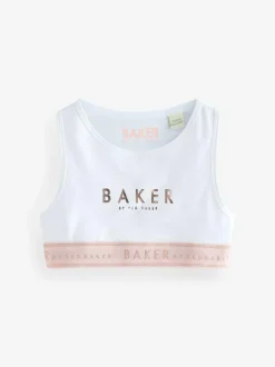 Baker by Ted Baker Crop Tops 3 Pack Pink Online