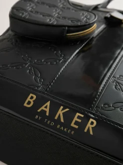 Baker by Ted Baker Embossed PU Tote Bag Black Hot