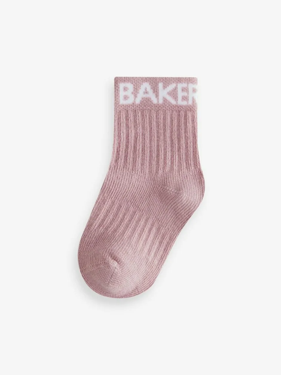 Baker by Ted Baker Girls Socks 5 Pack Multi