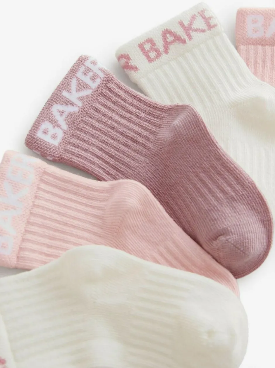 Baker by Ted Baker Girls Socks 5 Pack Multi