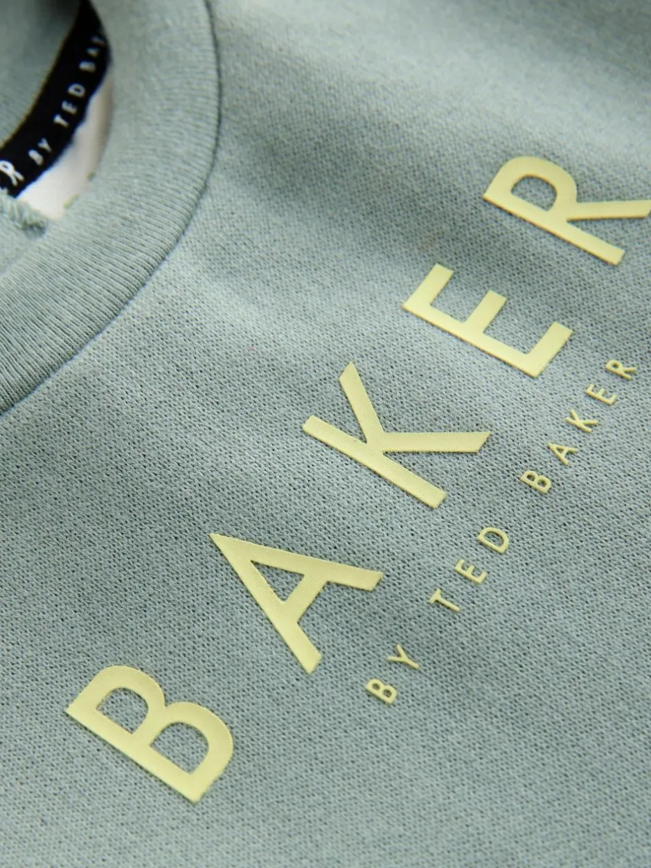 Baker by Ted Baker Green Panel Romper Hot