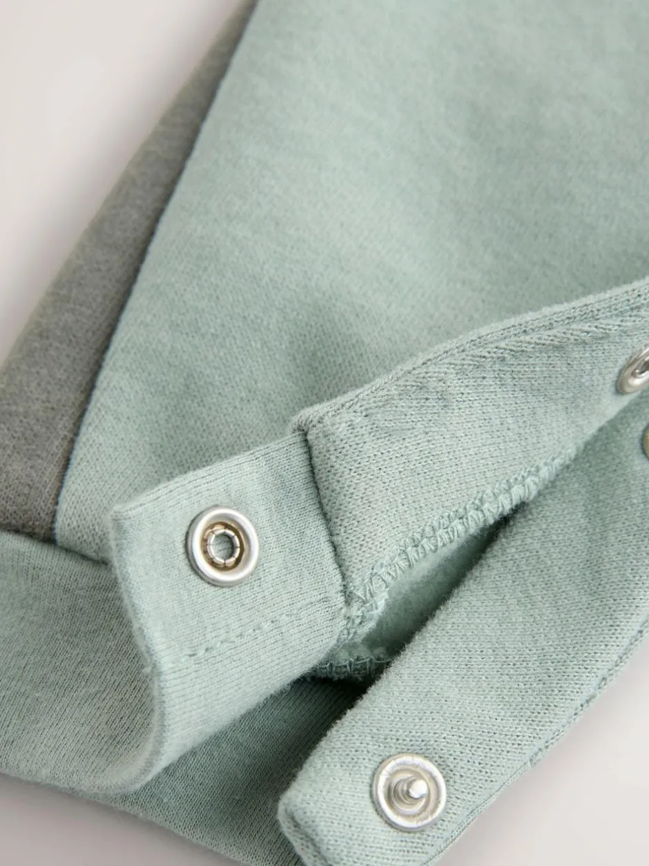 Baker by Ted Baker Green Panel Romper Hot