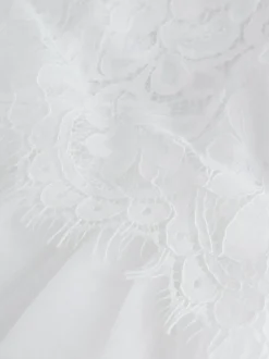 Baker by Ted Baker Lace Mesh Dress White