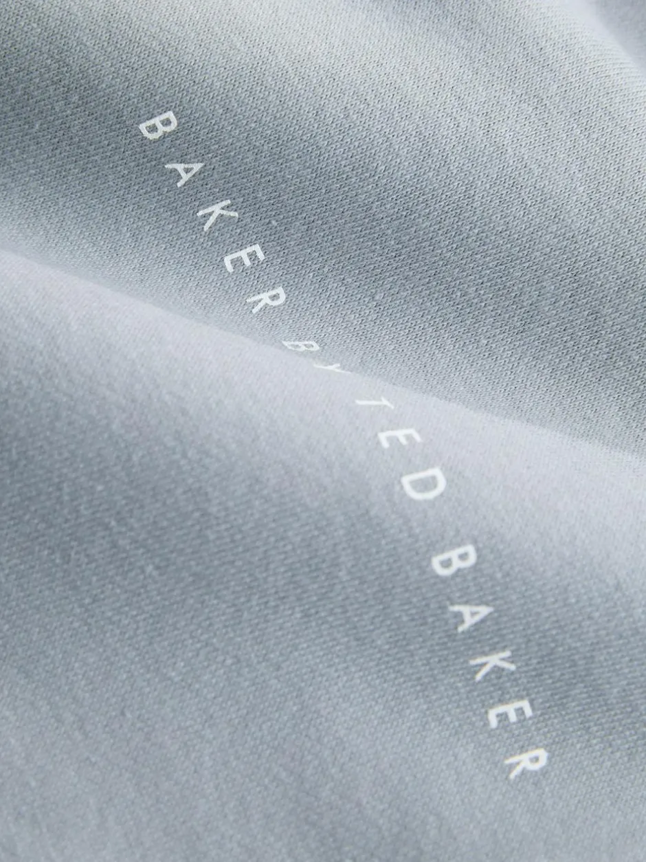 Baker by Ted Baker Oversized Graphic Hoodie and Joggers Set Grey Best