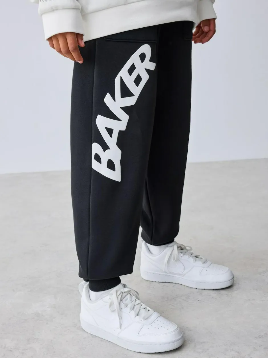 Baker by Ted Baker Oversized Graphic Hoodie and Joggers Set White