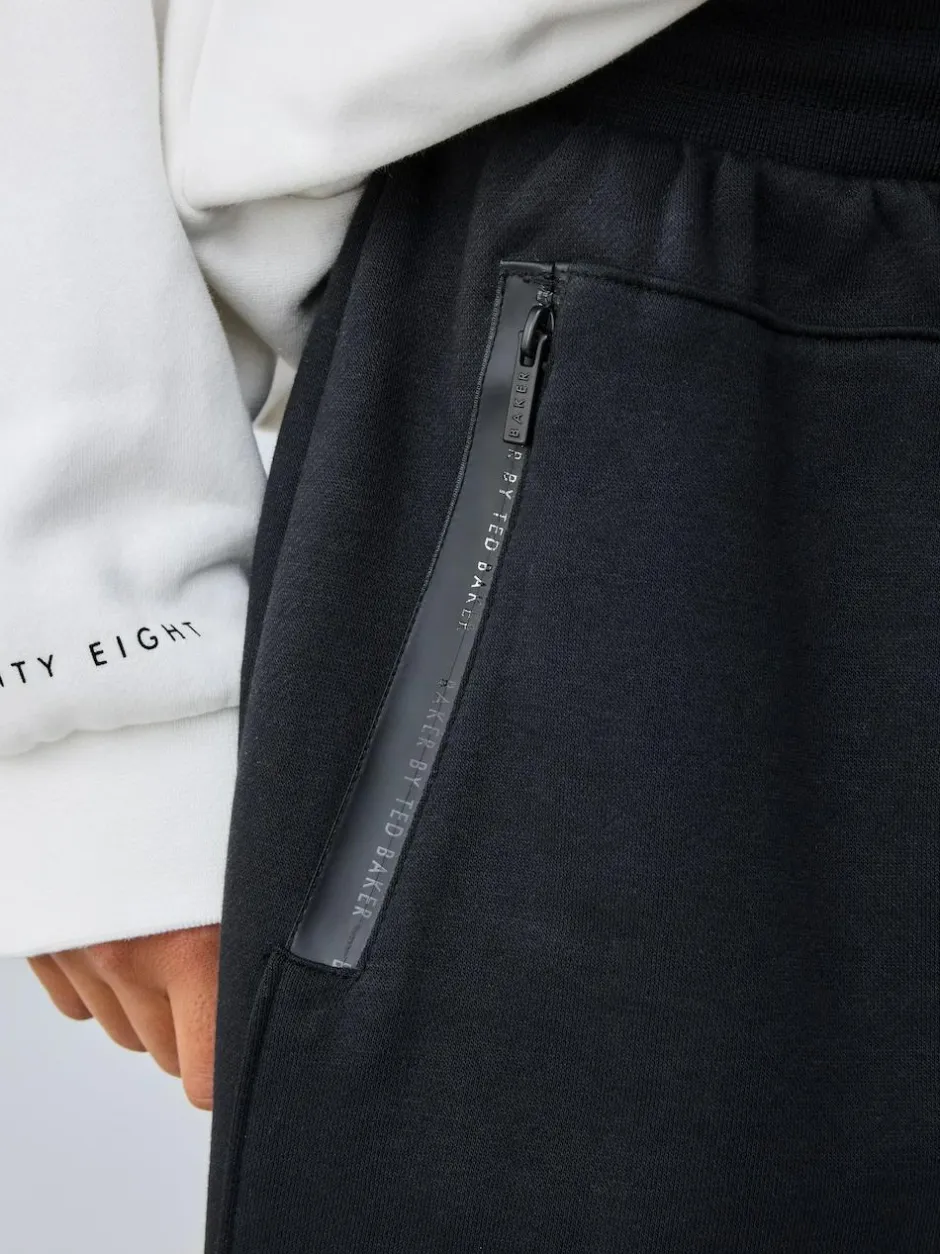 Baker by Ted Baker Oversized Graphic Hoodie and Joggers Set White