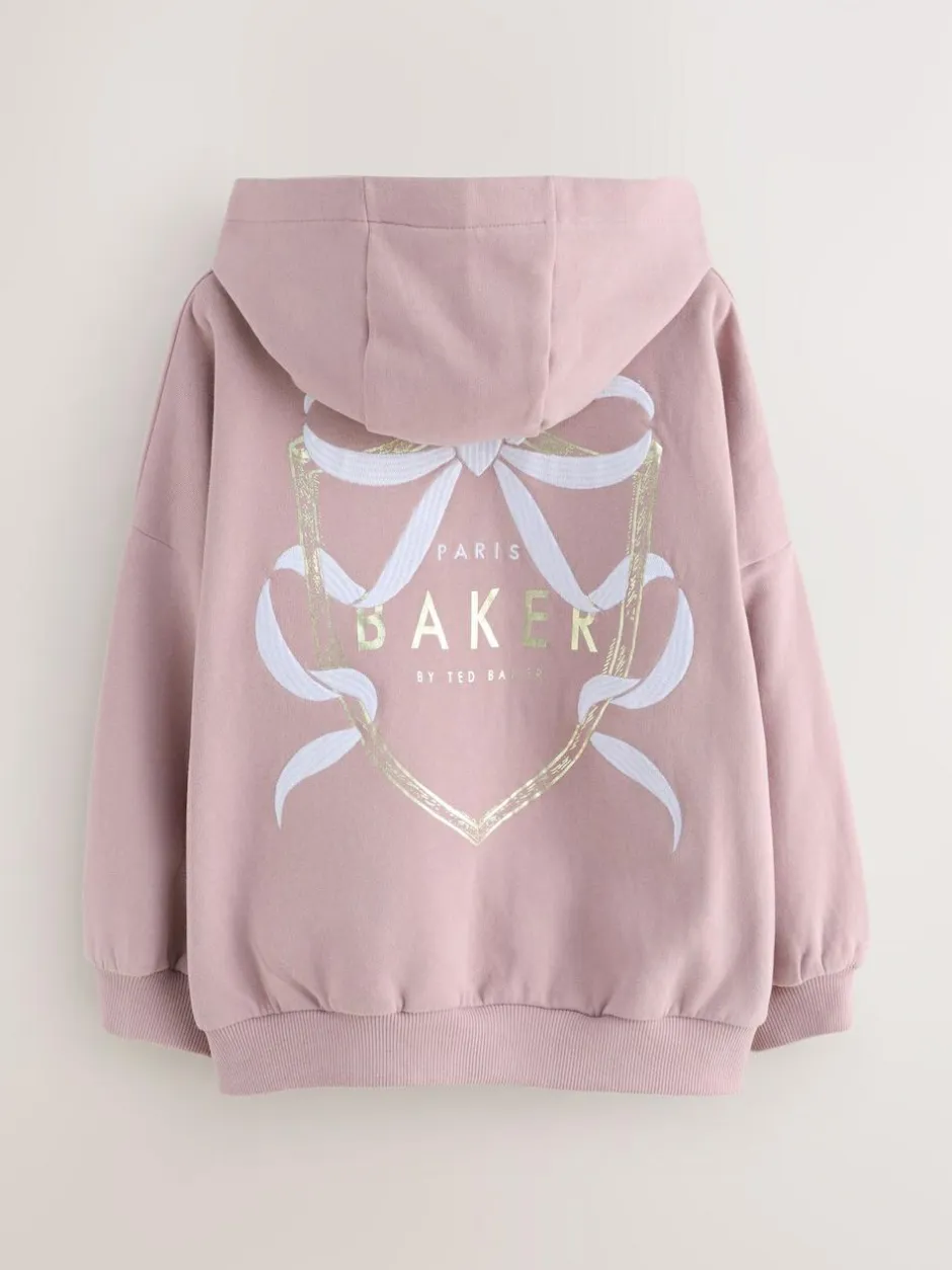 Baker by Ted Baker Oversized Back Print Hoodie New