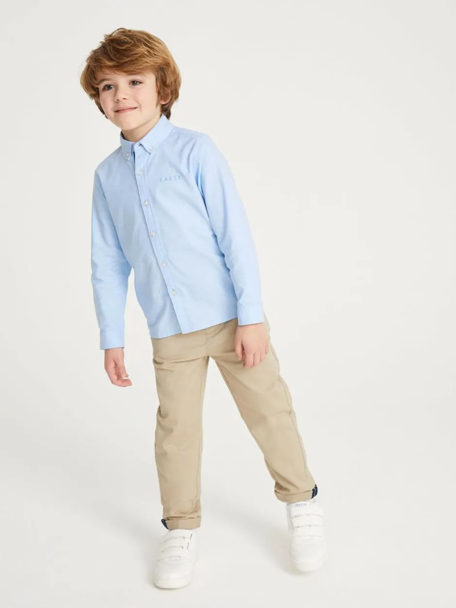 Baker by Ted Baker Oxford Shirt Blue