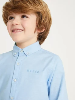 Baker by Ted Baker Oxford Shirt Blue