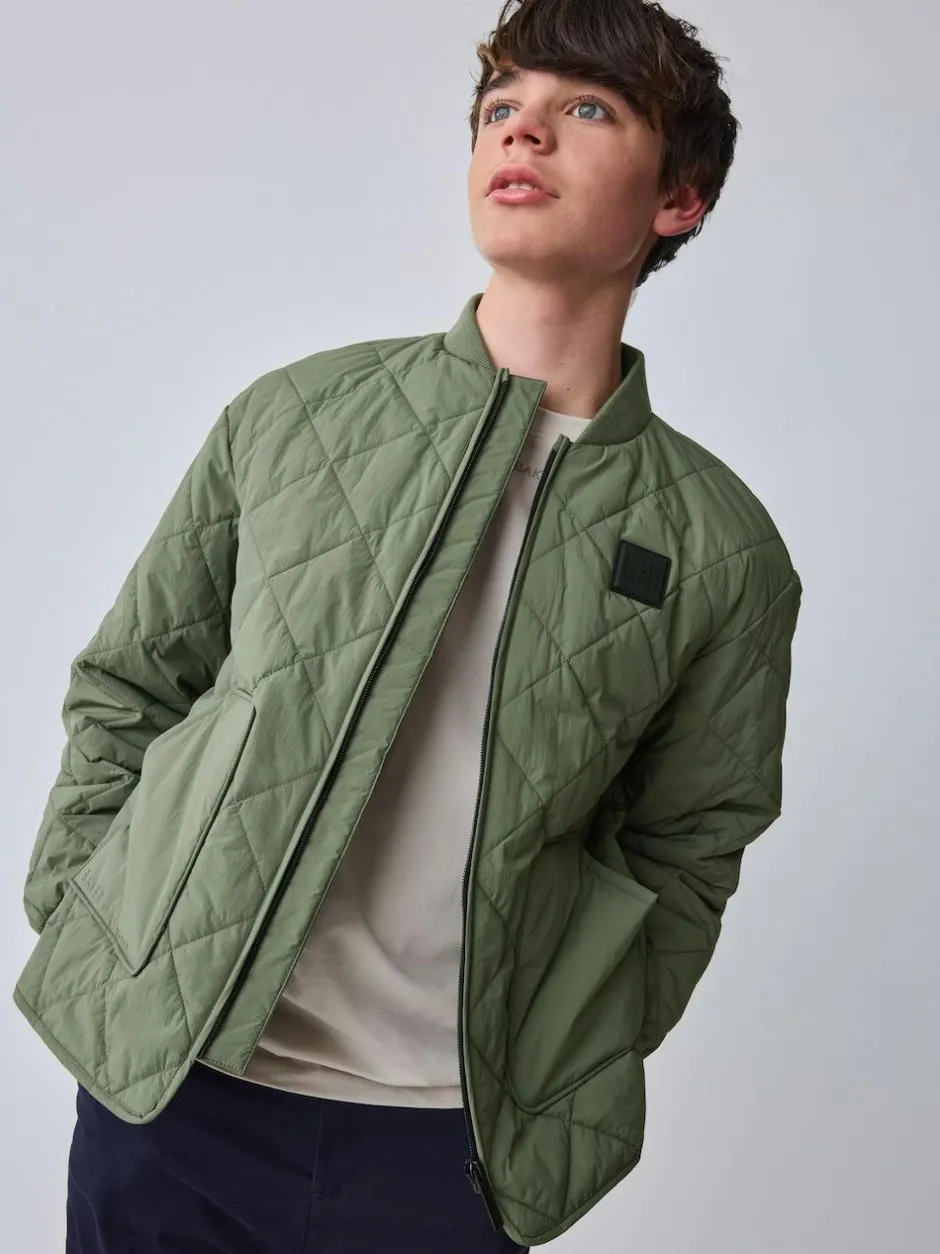 Baker by Ted Baker Sage Green Quilted Jacket Best