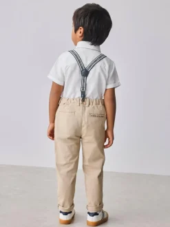 Baker by Ted Baker Shirt Trousers and Braces Set