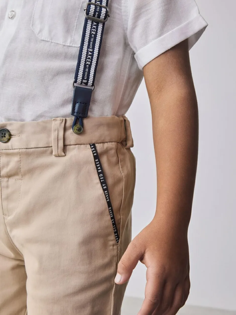 Baker by Ted Baker Shirt Trousers and Braces Set
