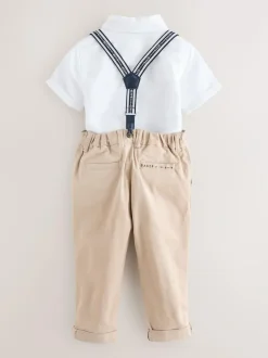 Baker by Ted Baker Shirt Trousers and Braces Set