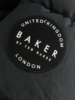 Baker by Ted Baker Shower Resistant Padded Jacket Black Hot