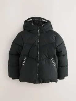 Baker by Ted Baker Shower Resistant Padded Jacket Black Hot
