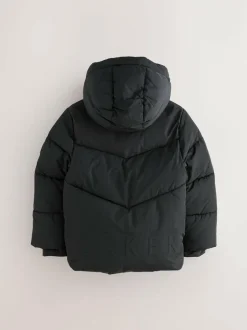Baker by Ted Baker Shower Resistant Padded Jacket Black Hot