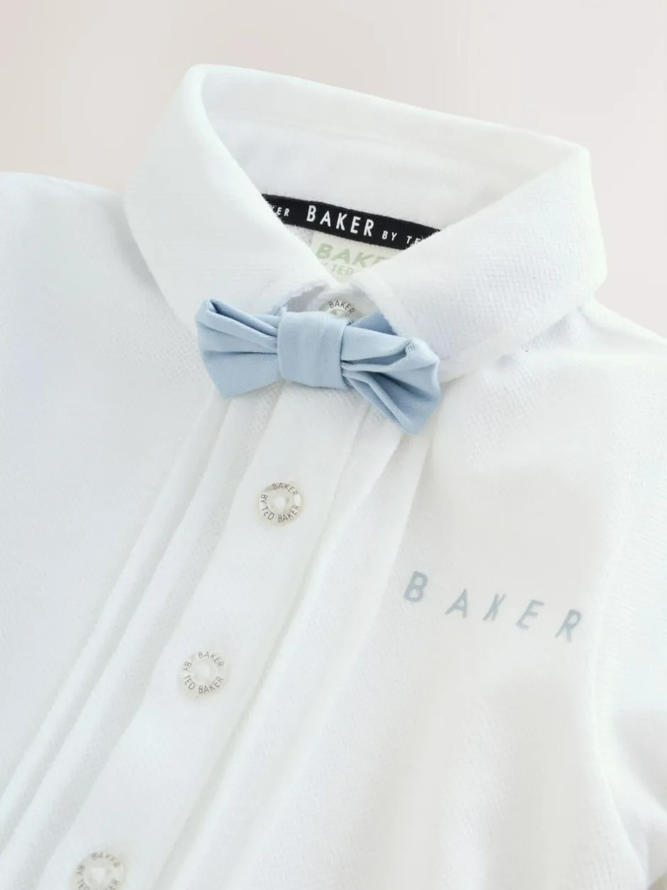 Baker by Ted Baker Smart Mockable Romper Blue