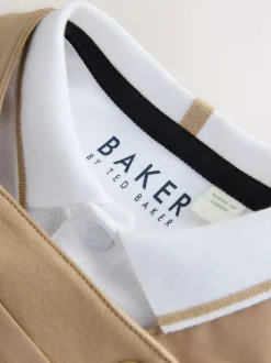 Baker by Ted Baker Stone Dungaree and Polo Shirt Set Best
