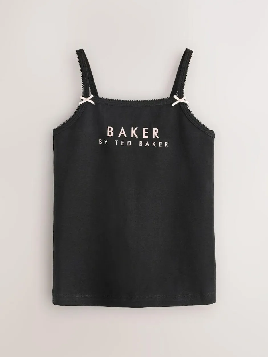 Baker by Ted Baker Strappy Vests 3 Pack Multi Clearance