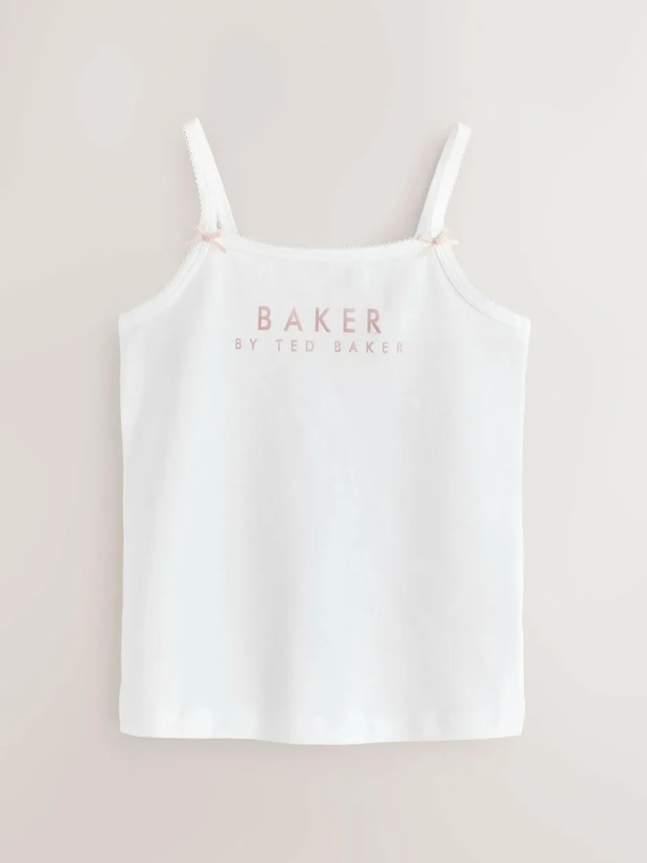 Baker by Ted Baker Strappy Vests 3 Pack Multi Clearance
