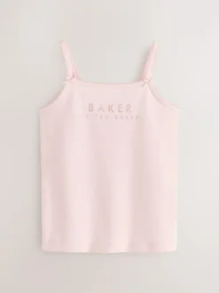 Baker by Ted Baker Strappy Vests 3 Pack Multi Clearance