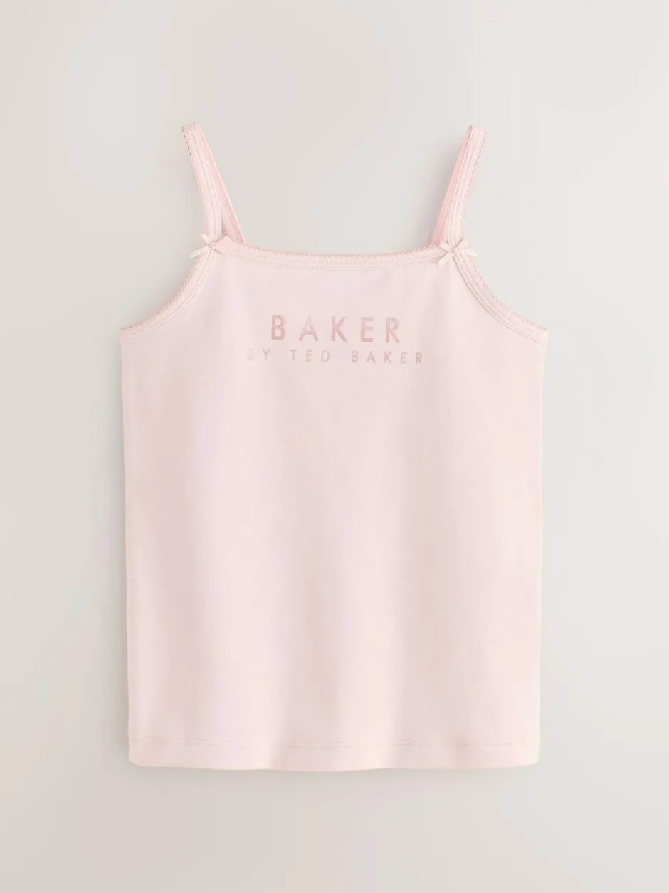 Baker by Ted Baker Strappy Vests 3 Pack Multi Clearance