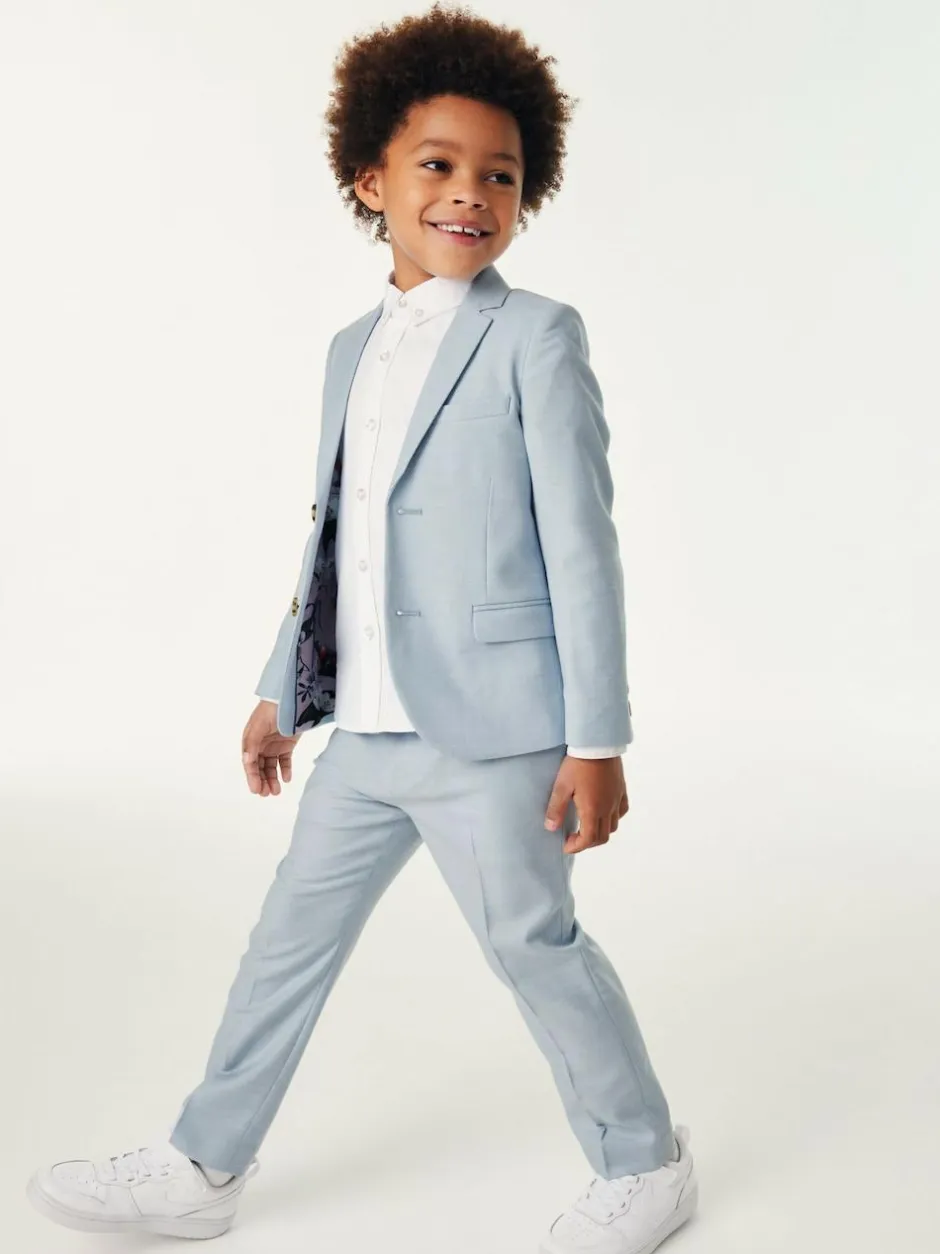 Baker by Ted Baker Suit Jacket Light Blue Discount