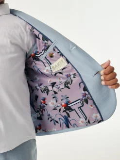 Baker by Ted Baker Suit Jacket Light Blue Discount