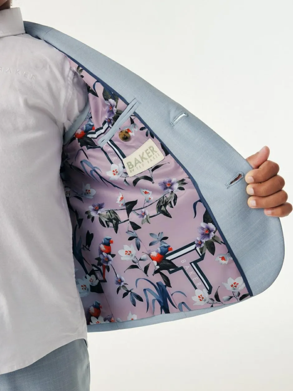Baker by Ted Baker Suit Jacket Light Blue Discount