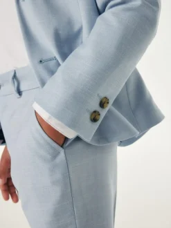 Baker by Ted Baker Suit Jacket Light Blue Discount