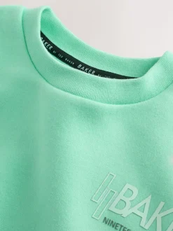 Baker by Ted Baker Sweatshirt and Cargo Joggers Set Green Discount