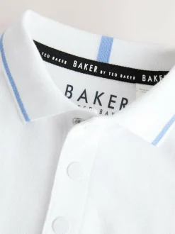 Baker by Ted Baker 'T' Texture Dungaree and Polo Shirt Set Online