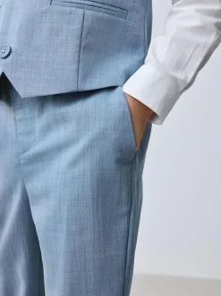 Baker by Ted Baker Waistcoat Shirt And Trousers Set Blue Sale