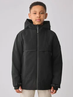 Baker by Ted Baker Waterproof Fleece Lined Coat Black Outlet