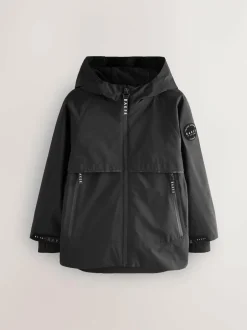 Baker by Ted Baker Waterproof Fleece Lined Coat Black Outlet